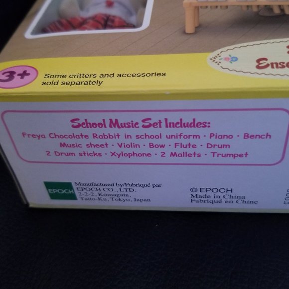 Calico Critters School Music Set - Picture 3 of 6